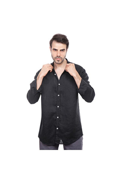 COUP Men Button Down Shirt 1200360 L-black