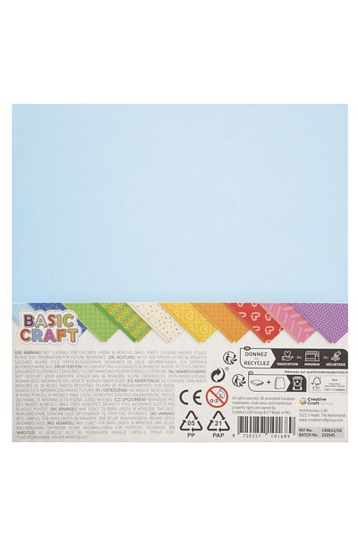 GRAFİX Origami paper 15 x 15 cm, 50 sheets