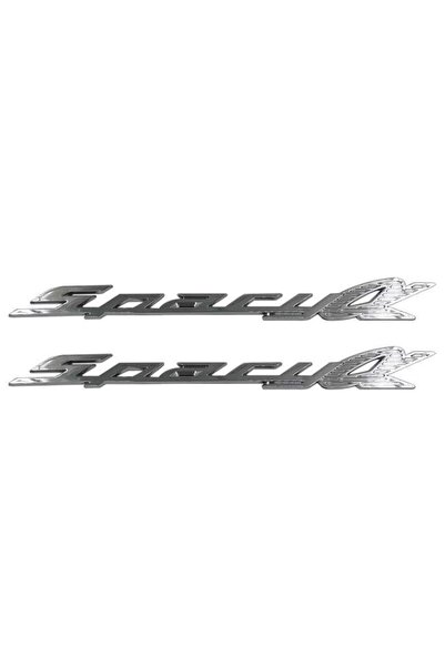 MotoExpress Honda Spacy Alpha 110 2'li Sele Alt Yan Kapak Grenaj Amblemi Logo...