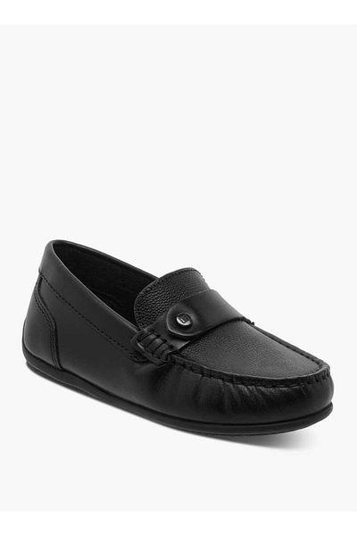Mister Duchini Master Duchini Textured Slip-On Moccasins
