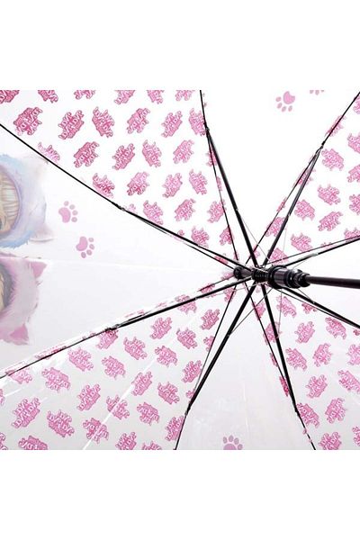 Perletti Perletti Surprise automatic windproof transparent umbrella 45 cm