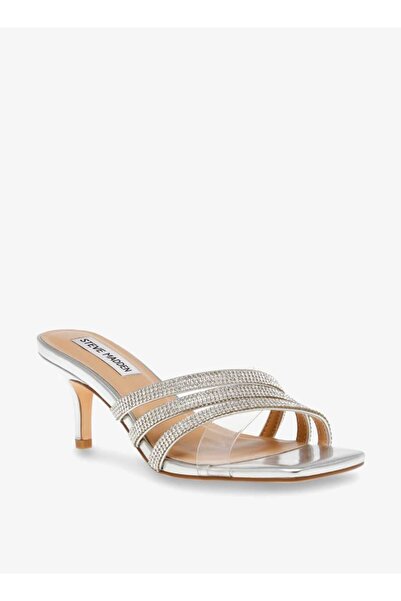Steve Madden Steve Madden Women's Slip-On Embellished Cross Strap Sandals wit...