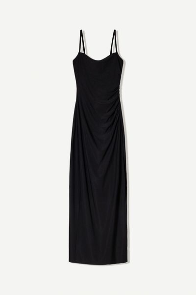 Bershka Strappy midi dress