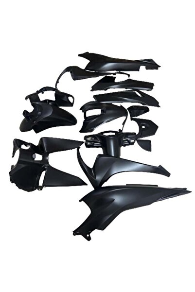 MotoExpress Honda Dio110 2021-2023 Komple Grenaj Kaporta Seti Mat Siyah Cs