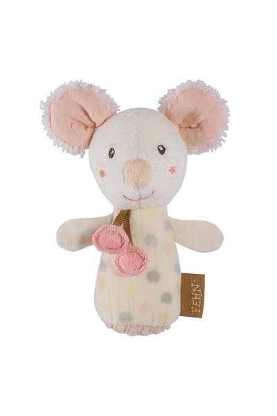 Fehn Mini rattle toy - Mouse