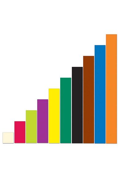 Learning Resources Giant Cuisenaire® Rods rulers