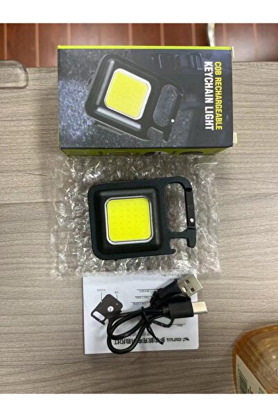 Dembastore Mini USB Şarjlı 800 Mah. Mıknatıslı El Feneri