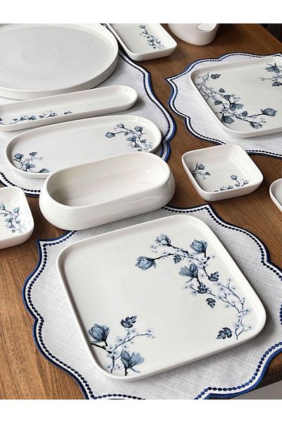 ROSSEV Verano 47 Piece Breakfast Set - for 6 People