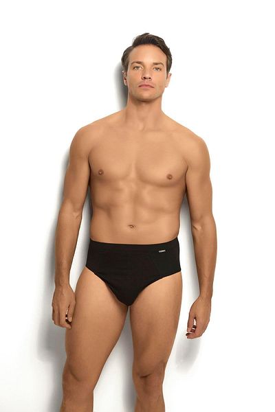 Jiber Men's 3-Piece No Trace Rubber Modal Cotton Slip Underpants