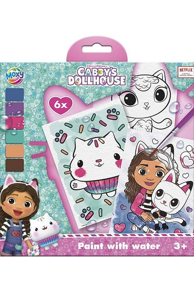 Moxy Water painting set - Gabby's Dollhouse