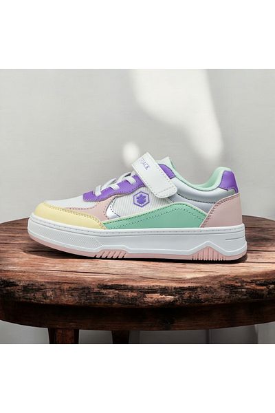 lumberjack adidași cu velcro pentru fete, adidași colorați, adidași cu talpă groasă