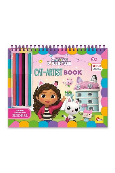 Lisciani Gabby's Dollhouse Activity Book - Gab-Tastic