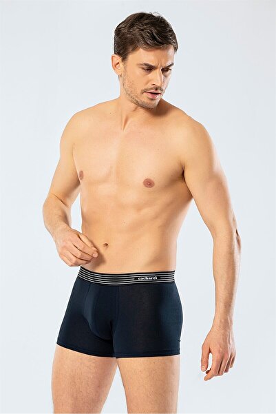 Cacharel 1320 Ανδρικό μπόξερ 3 τεμαχίων-Μπλε & Μπλε & Σαξ