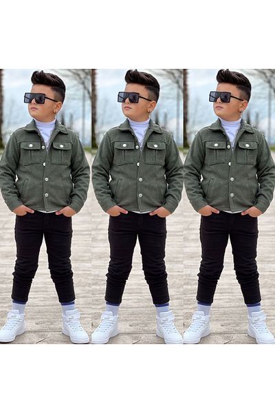 MARİSSA Three-Piece Set of Broadcloth Jacket
