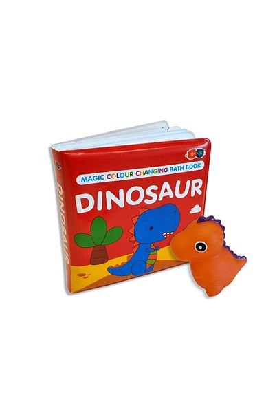 Buddy&Barney Color Changing Book and Toy - Dinosaur