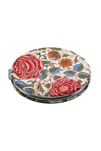 Fridolin William Morris design purse mirror - Roses, Fridolin