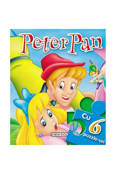 GIRASOL Povesti cu puzzle - Peter Pan