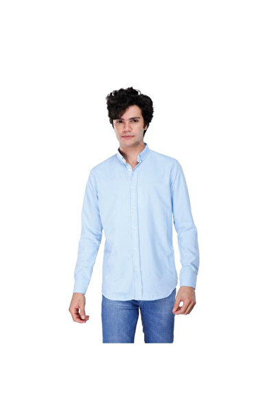 COUP قميص رجالي كاجوال 1200274 مقاس 2xl-أزرق