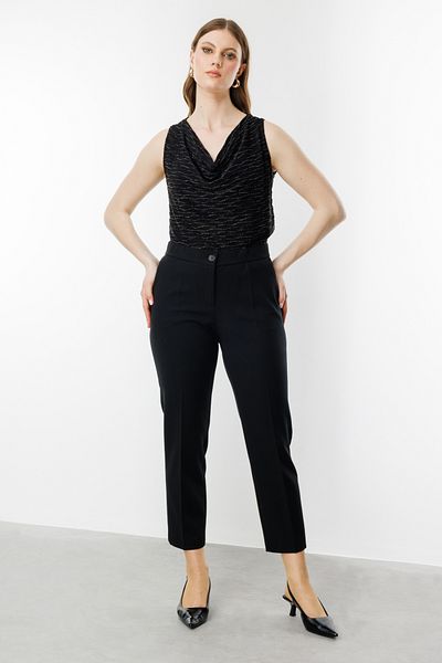 Ekol Large Size Trousers with Elastic Waist