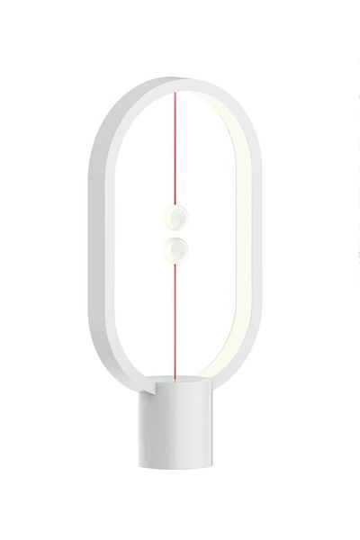 Taimi Smart USB Warm Light Lamp, Magnetic Suspension Switch-White