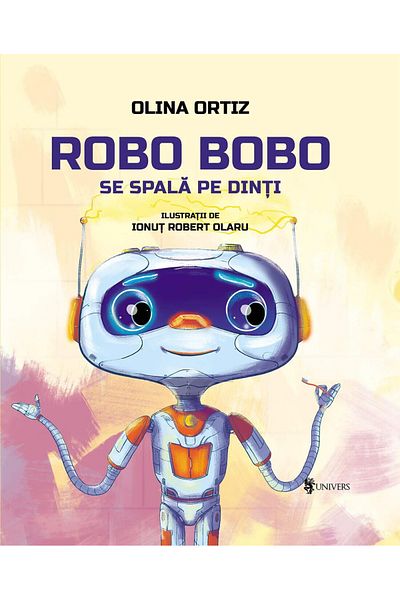 UNIVERS Robo Bobo brushes his teeth