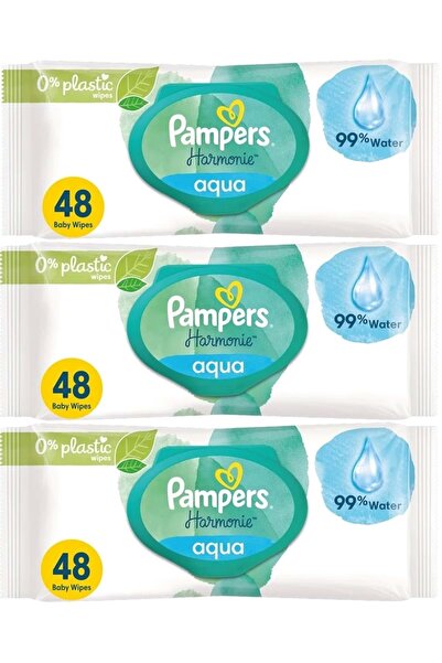 Prima Harmonie Islak Havlu Mendil Aqua Pure 3 x 48