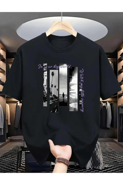 pandy Μπλουζάκι με κοντό μανίκι με στάμπα Unisex