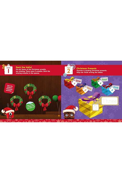 Numberblocks Numberblocks Sticker Book - Merry Christmas