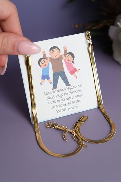 Jack Ferrero Dear Mother - Friend Birthday - Sister - Father - Paper Detailed Steel Color