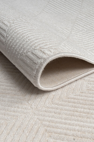 Zarif %100 Akrilik Modern Salon Halısı Kesme Yolluk