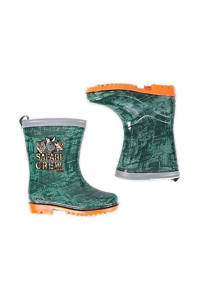 Perletti Perletti Safari rubber boots size 26 27 green
