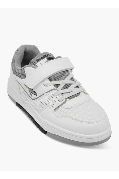 Kangaroos KangaROOS Boys' Panelled Sneakers with Hook and Loop Closure