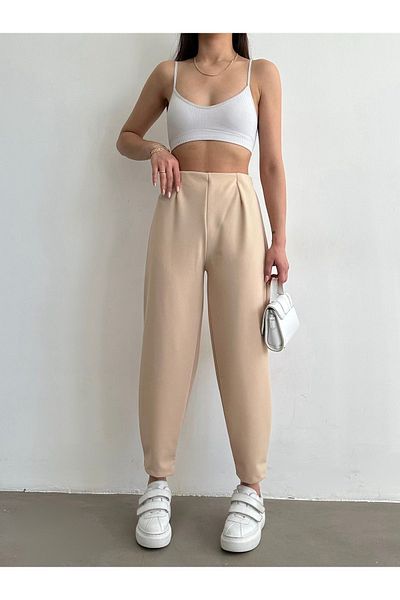 BEJNA Γυναικείο μπαλόνι Stretch Waisted παντελόνι