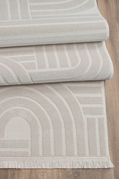 Zarif Modern Sık Dokuma Yumuşak Halı Oturma Odası Salon Mutfak Halısı