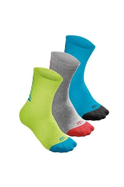 Wilson Size 35-38 Green and Blue Tennis Socks - No Gray
