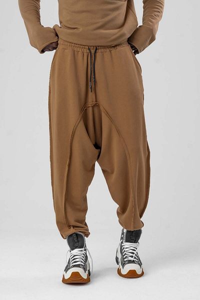 go gang own Bohemian Shalwar με ανυψωμένη μέση και λάστιχο στα πόδια