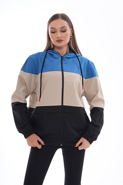 ÖNDER MODA Women's Lined Wind Resistant Hooded Raincoat with Pockets