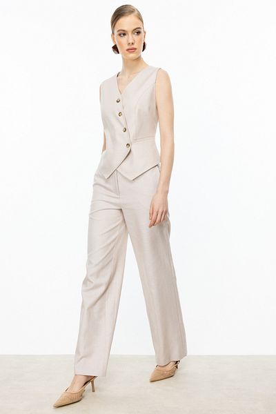 Ekol Pipe Leg Side Pocket Trousers