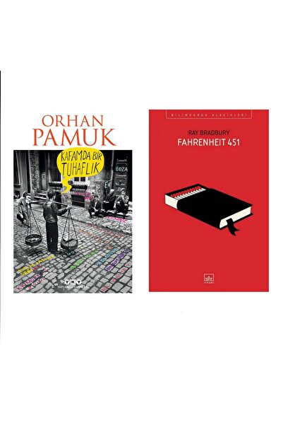 Yapı Kredi Yayınları Kafamda Bir Tuhaflık - Orhan Pamuk - Fahrenheit 451 - Ra...