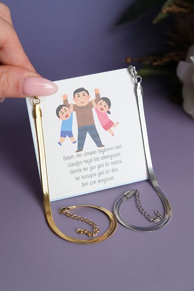 Jack Ferrero Dear Mother - Friend Birthday - Sister - Father - Paper Detailed Steel Color