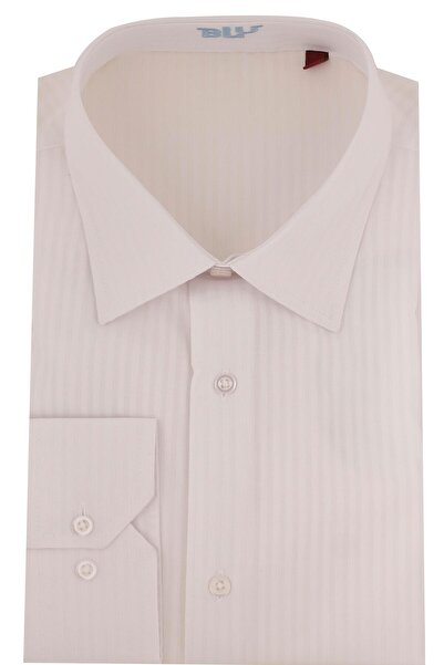 BLU Yarım İtalyan Yaka Slim Fit UK Gömlek