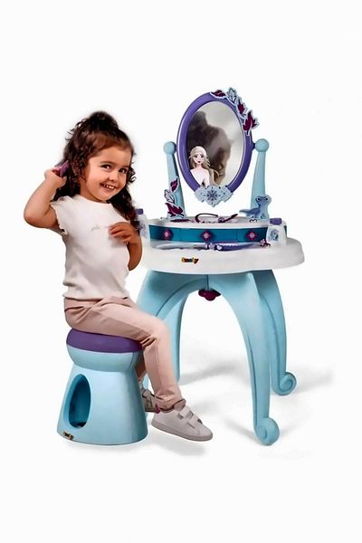 OMZ Smoby Frozen 2 in 1 Girls and Boys Makeup and Hairderesser Toy Set