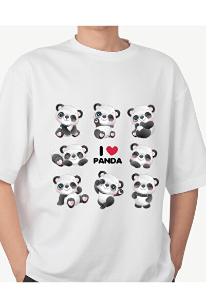 Panda Baskı Tekstil أنا أحب الباندا
