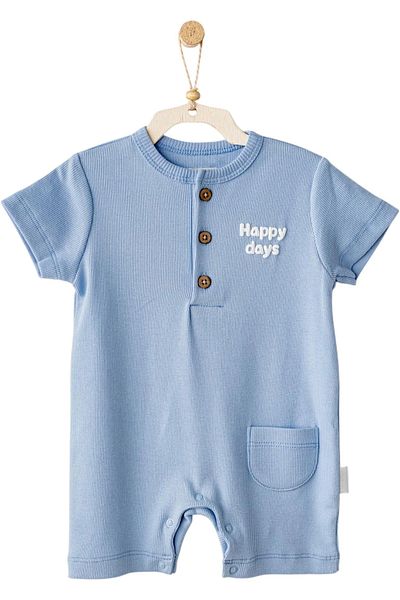 andywawa Ac25893 - Basic Baby Romper - Orange
