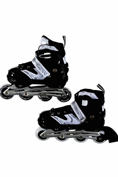 OMZ 39-42 Metal Body Roller Skates with Bag on the Neck - Educational Girls and Boys Toy