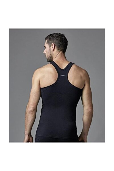 Eros Ers002 Compact Sports Men's Singlet (Double Pack) - Black