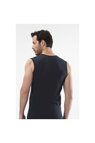 Cacharel 1304 Sports Men's V-Neck - Navy Blue