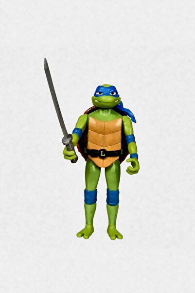 OMZ Hareket Eden 13cm Figür Ninja Kaplumbağalar Kız Çocuk Eğitici Oyuncak Erk...