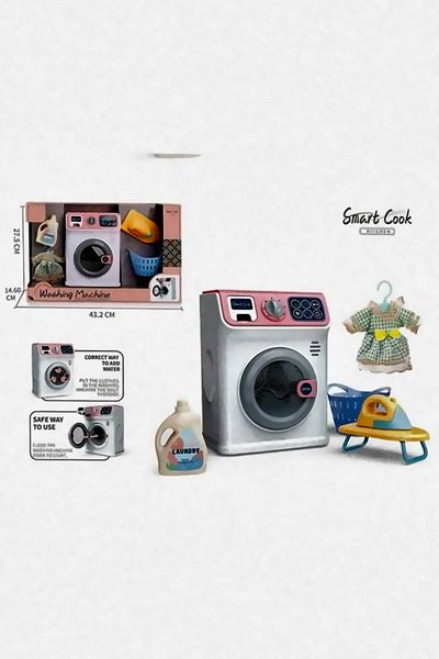 OMZ Girl's Educational Toy - Wash Ironing Hanging as Washing Machine Saddle Ironing Hanging, Boy's Toys