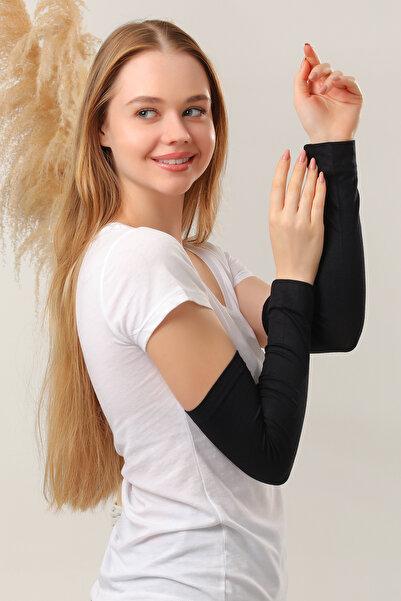 Melodi Scarf Hijab Sleeves Set of 5 Black Prayer Sleeves Sports Sleeves